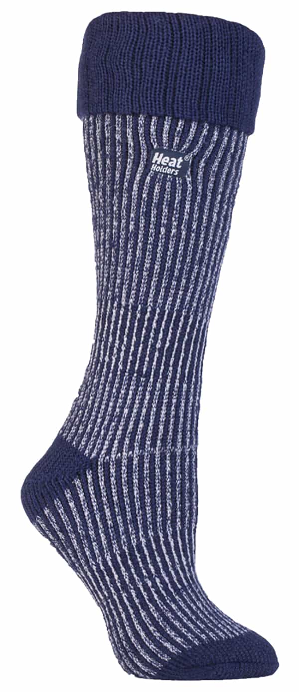 Heat Holders gerippte Damen-Thermostiefelsocken Image