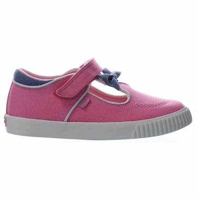 Kicker Tovni T-Bow Stoßfänger Kinder rosa Plimsolls