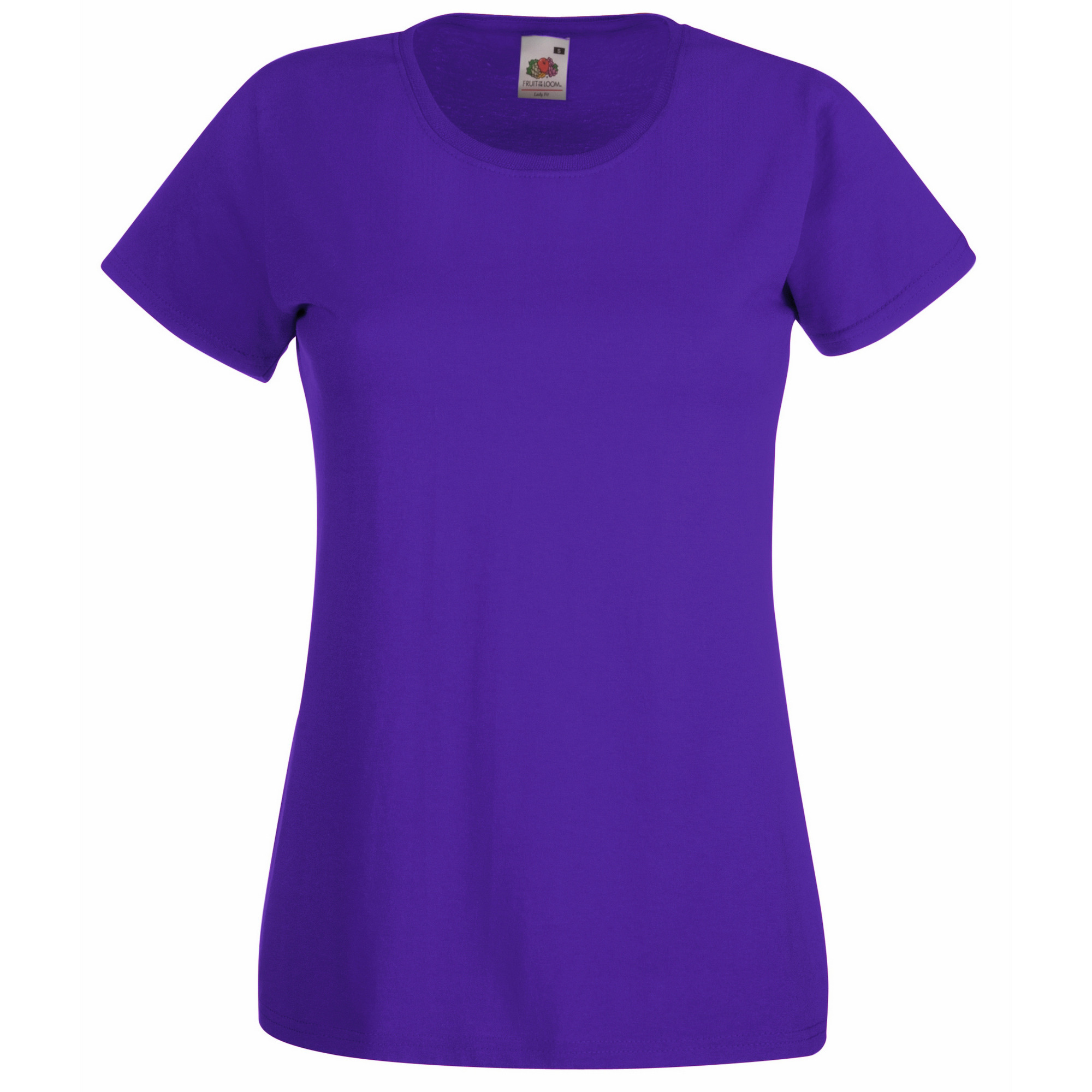 Fruit Of The Loom - T-Shirts mit kurzen Ärmeln - Damen (Violett) Image