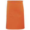 Premier Ladies/Womens Mid-Length Apron (2er-Pack) (Orange)