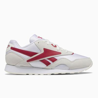 Reebok Classic Nylon Plus Herren White Trainer Image