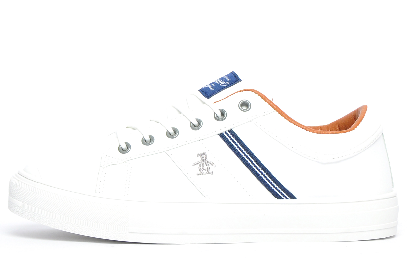 Penguin Max Mens White Trainer EU 47.5 / UK 12