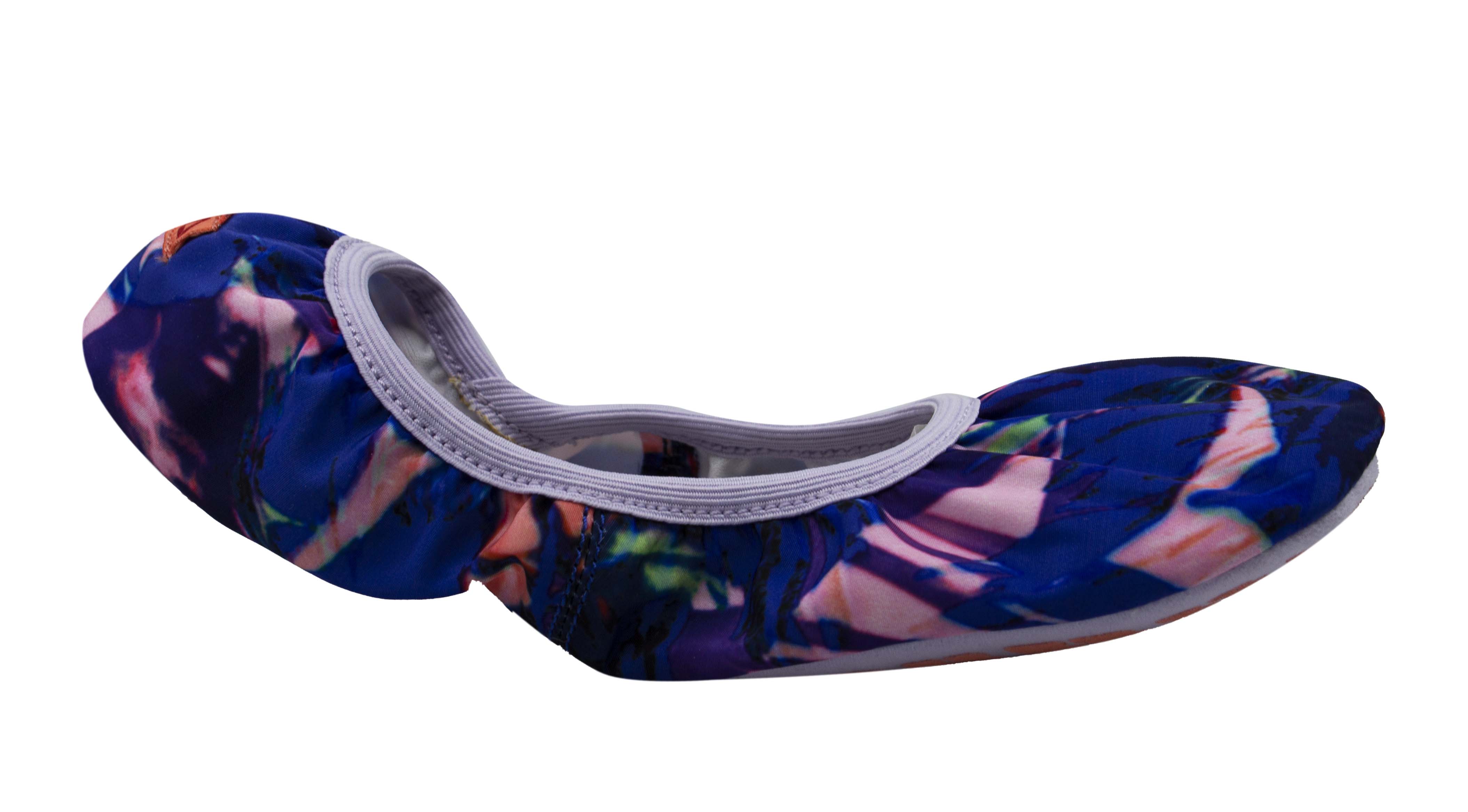 Reebok True Studio Slipper Blue Textile Slip auf Ballerina Schuhen M45521 Image