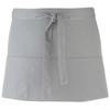 Premier Ladies/Womens Colours 3 Pocket Schürze (2er Pack) (Silber)