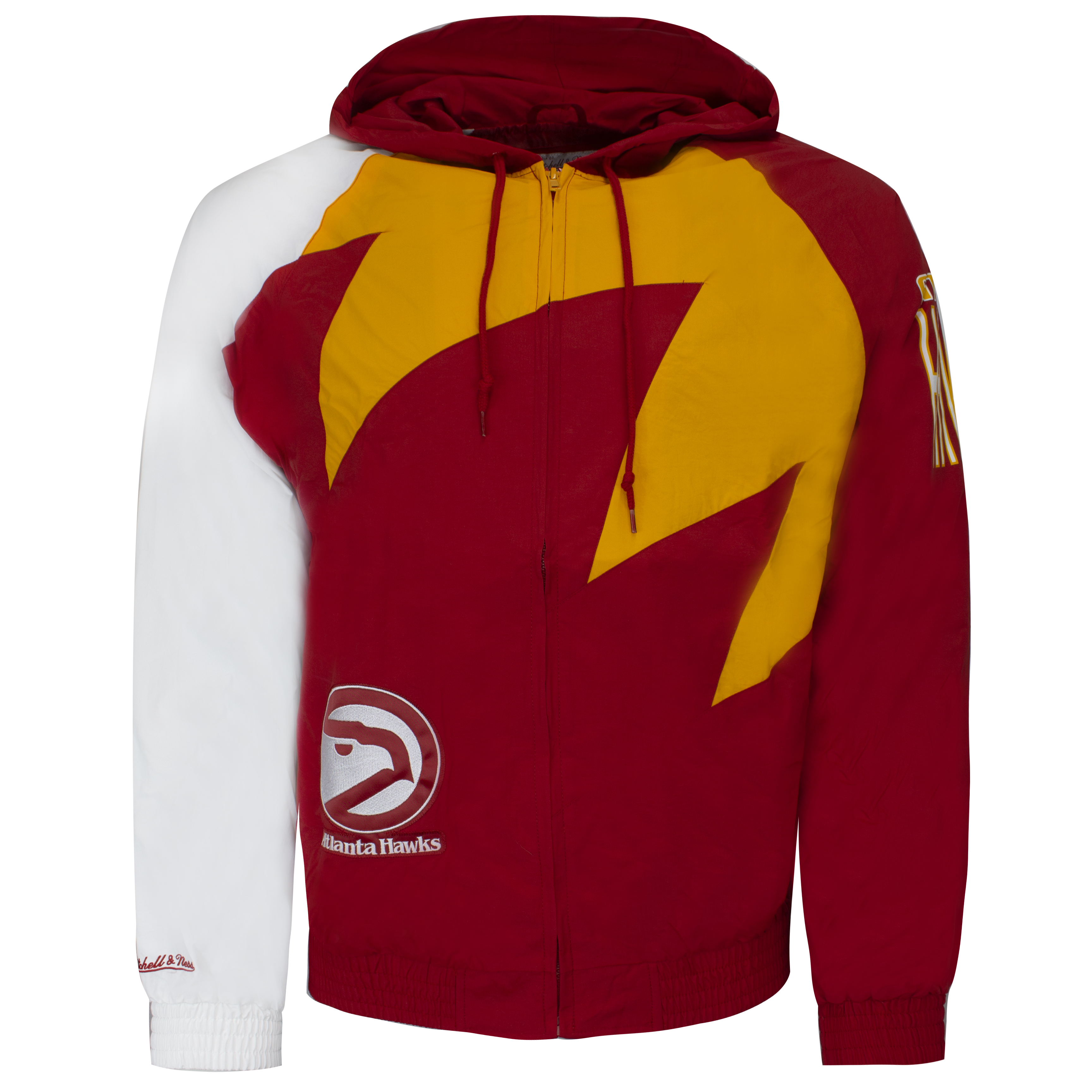 Mitchell & Ness Shark Atlanta Hawks Herrenjacke Image