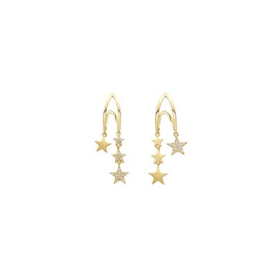 Luxenter Herea-Ohrringe aus 18 Karat Gelbgold Image