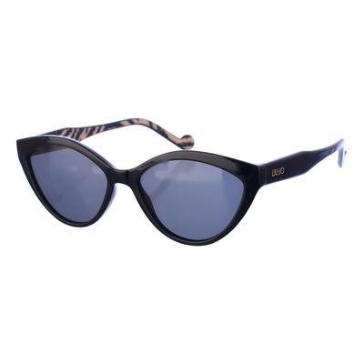 Schmetterlingsförmige Acetat-Sonnenbrille LJ761S Damen