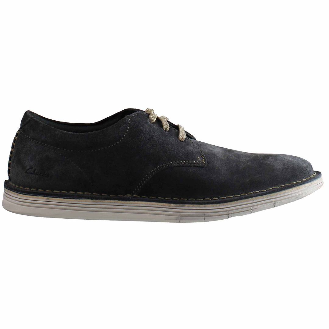 Clarks Forge Vibe Mens Grey Schuhe EU 40 / UK 6,5