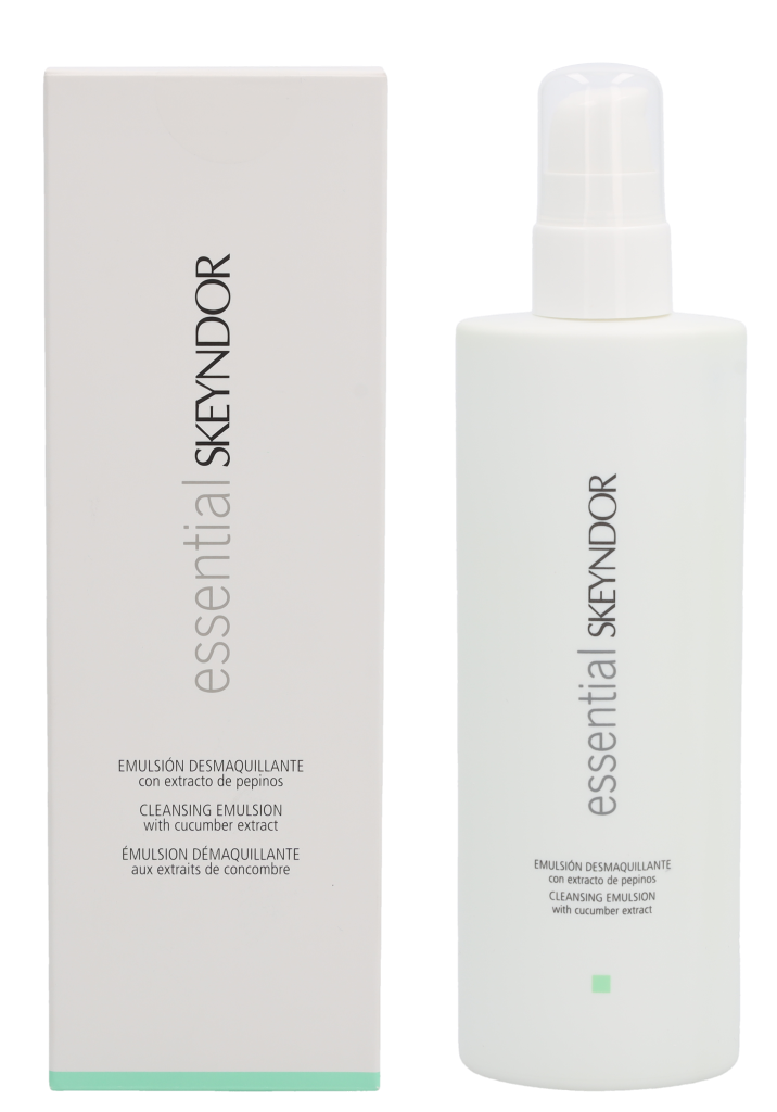 Skeyndor Essential Cleansing Emulsion Wth Cucumber Extract 250ml. Image