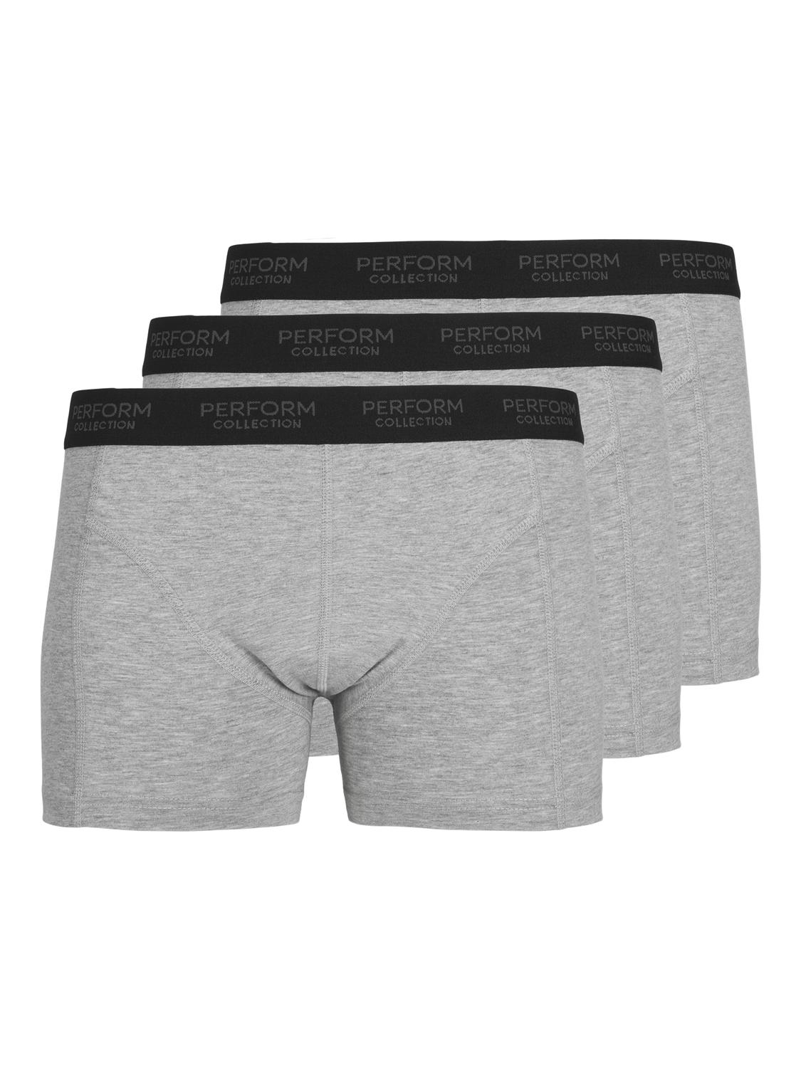 The Original Performance Trunks 3er-Pack - Grau Melange Image