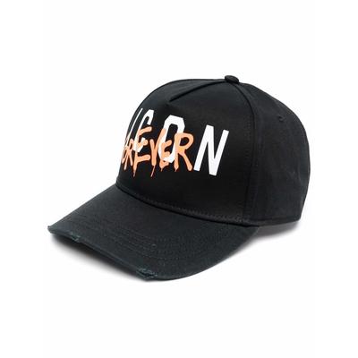 Dsquared2 Icon Forever Baseballkappe in Schwarz Image