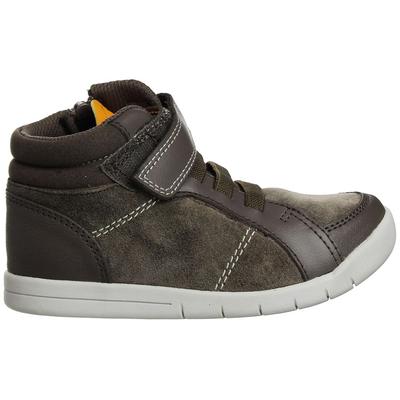 Clarks Emery schlug Kinder braune Schuhe Image