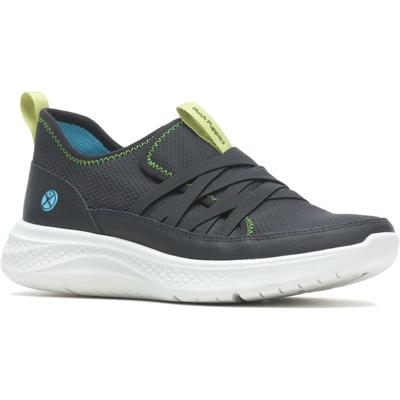 Hush Puppies Womens/Ladies Elevate Leder Turnschuhe (Schwarz) Image