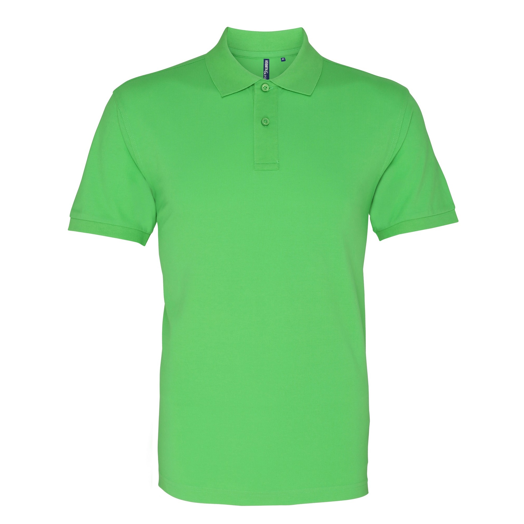 Asquith & Fox Herren Kurzarm-Poloshirt (Limette) Image
