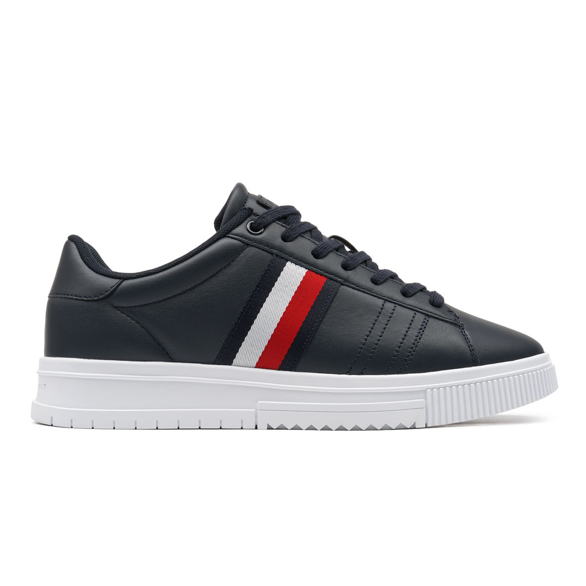 Supercup Leather von Tommy Hilfiger in der farbe Blau und in größe 45.