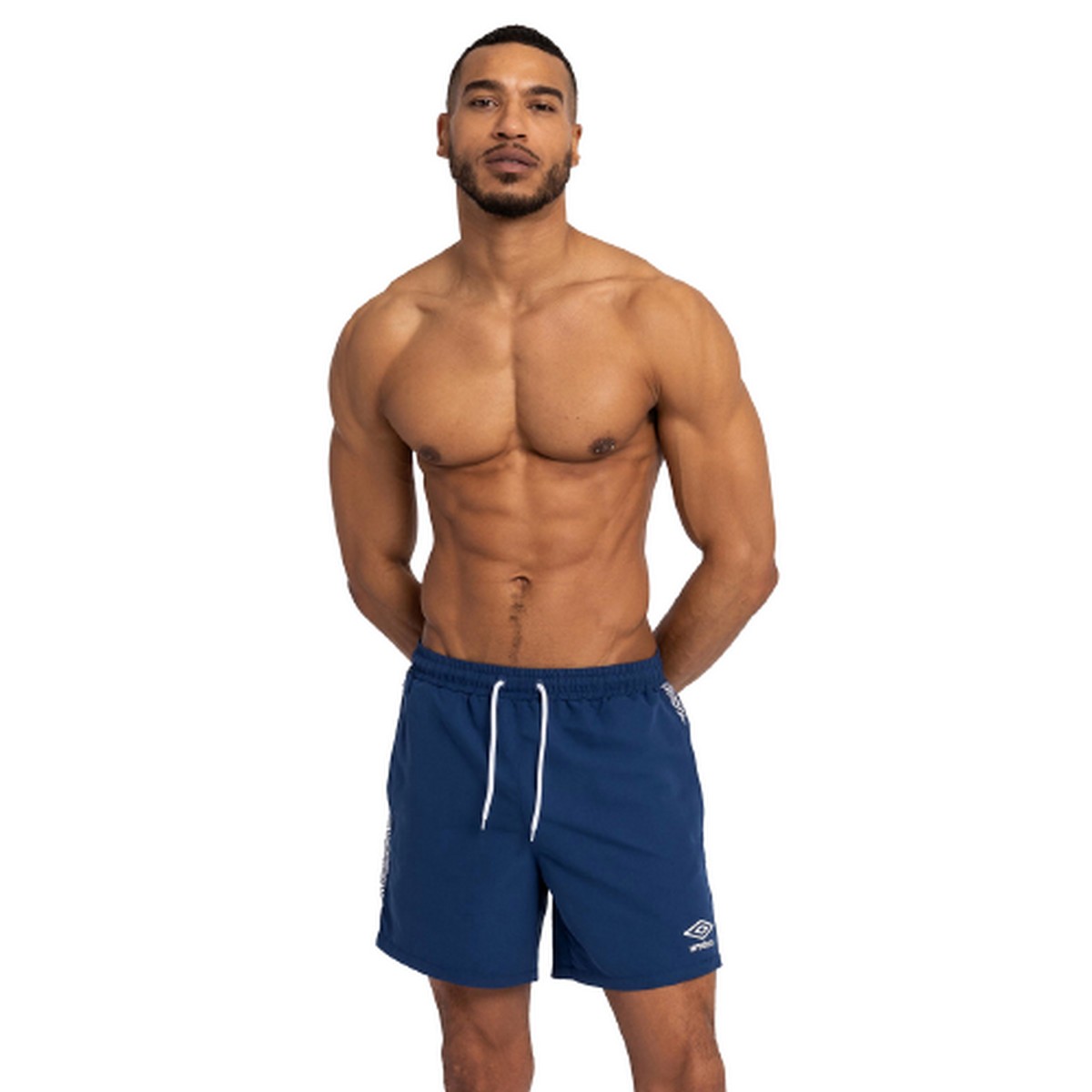 Umbro Herren Taped Swim Shorts (Marine) Image