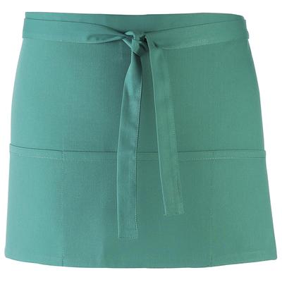 Premier Ladies/Womens Colours 3 Pocket Schürze (2er-Pack) (Smaragd) Image