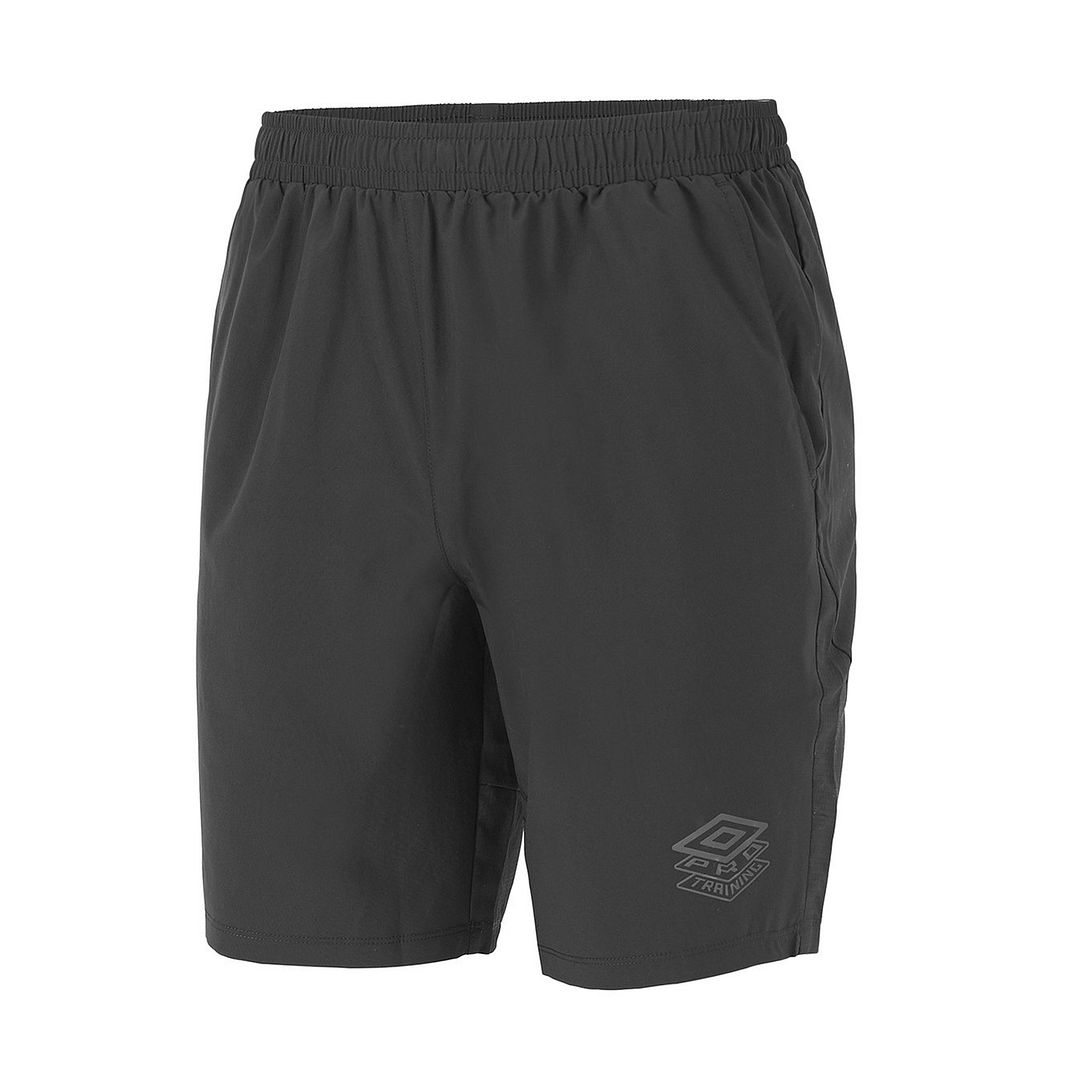 Umbro -Pro -Training gewebte Männerschwarze Shorts