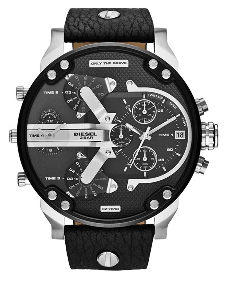 Diesel Mr. Daddy 2.0 Schwarz Herren Armbanduhr DZ7313 Image