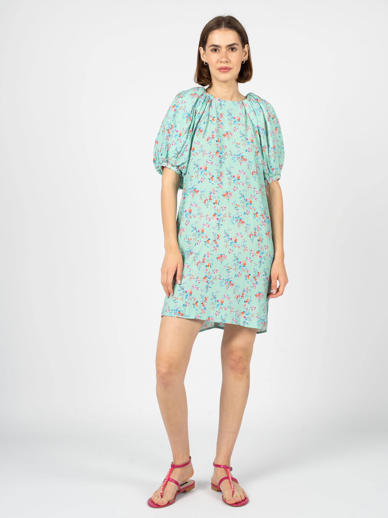 Silvian Heach Kleid Woman's Grün EU 36 / IT 40