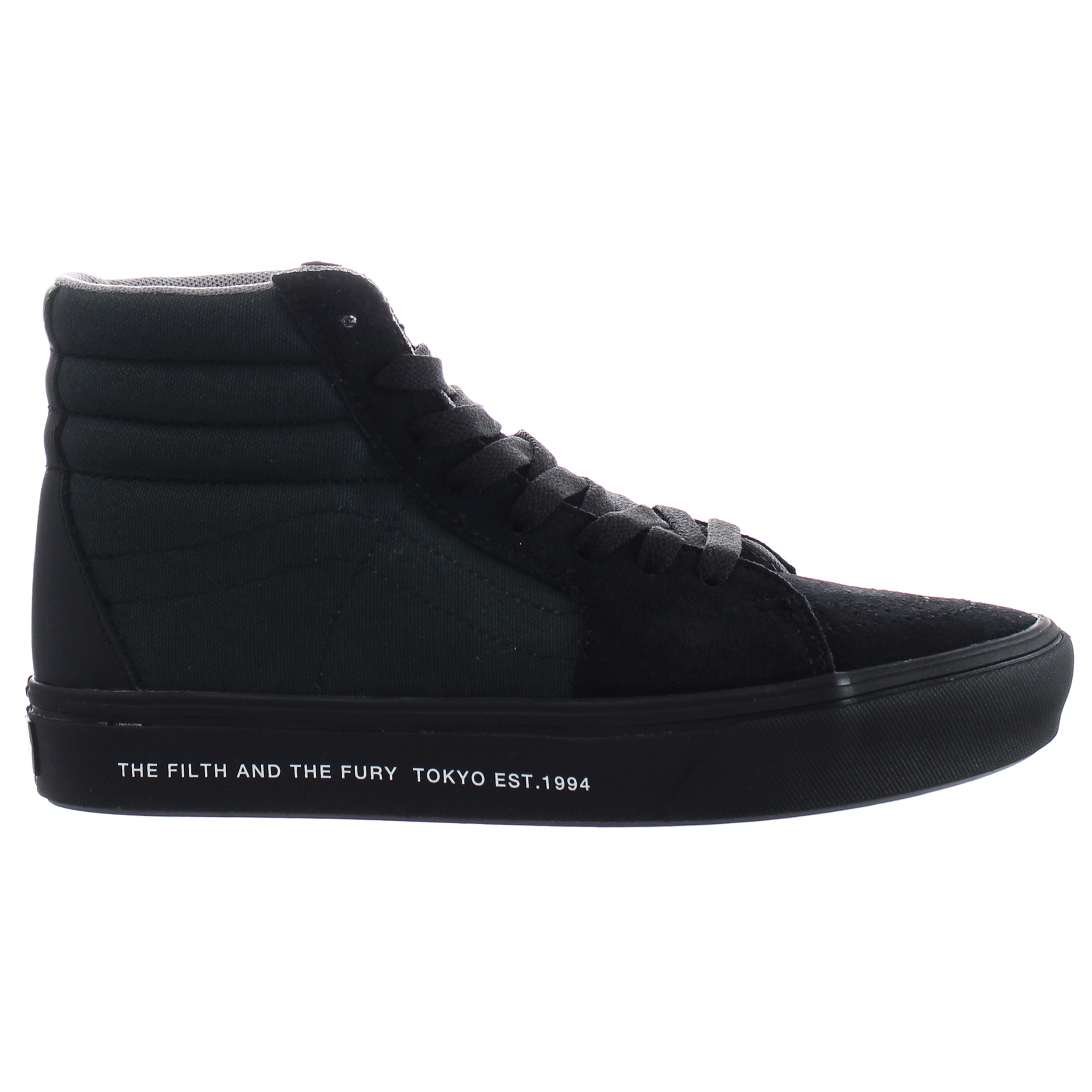 Vans Comfycush SK8-HI X Neighborhood Mens Black Schuhe