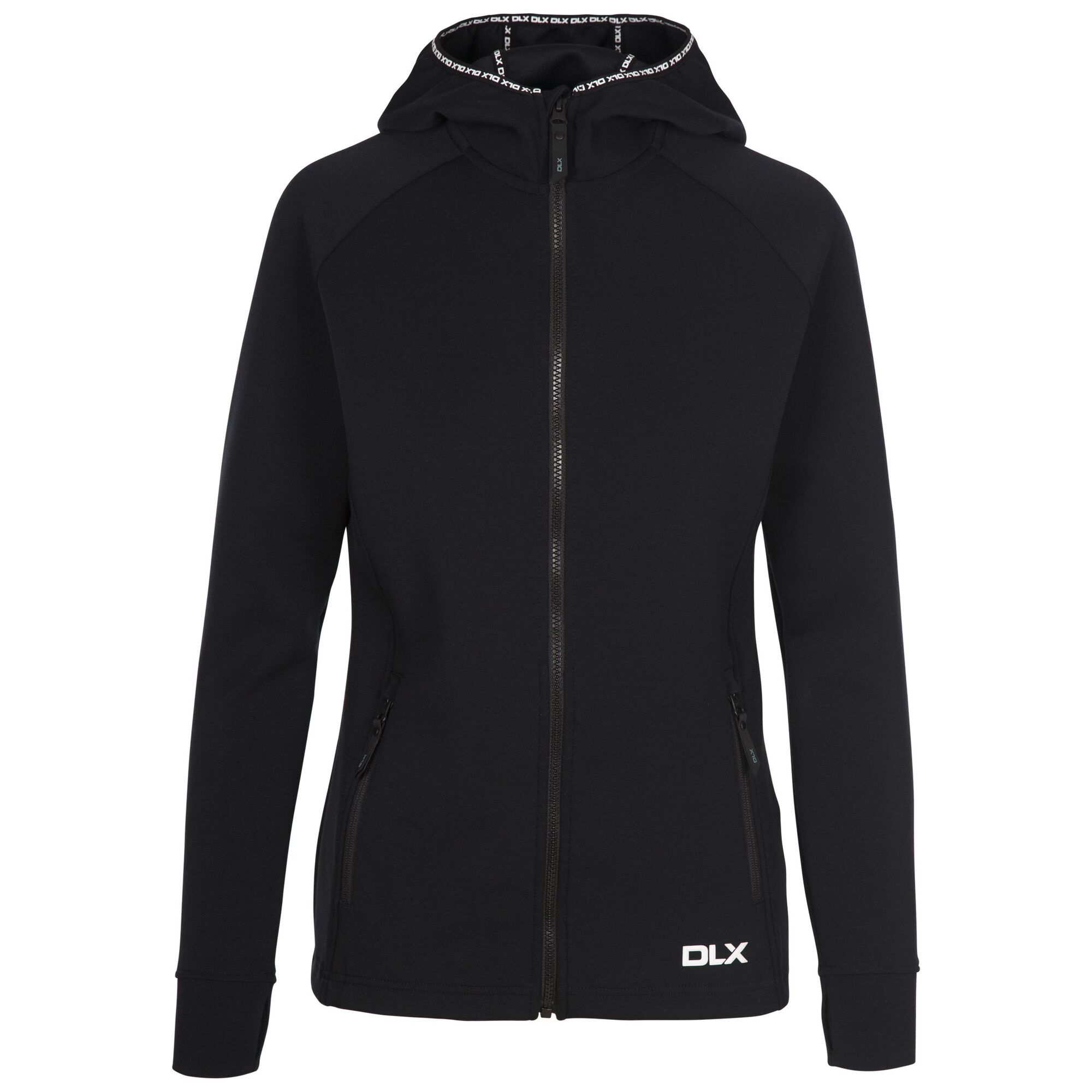 Trespass Womens/Ladies Anais DLX Hoodie (Schwarz) Image