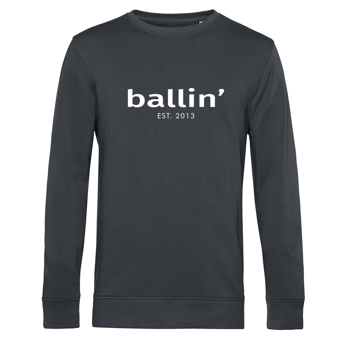 Basic Sweater von Ballin Est. 2013 in der farbe Grau und in größe XS. Image
