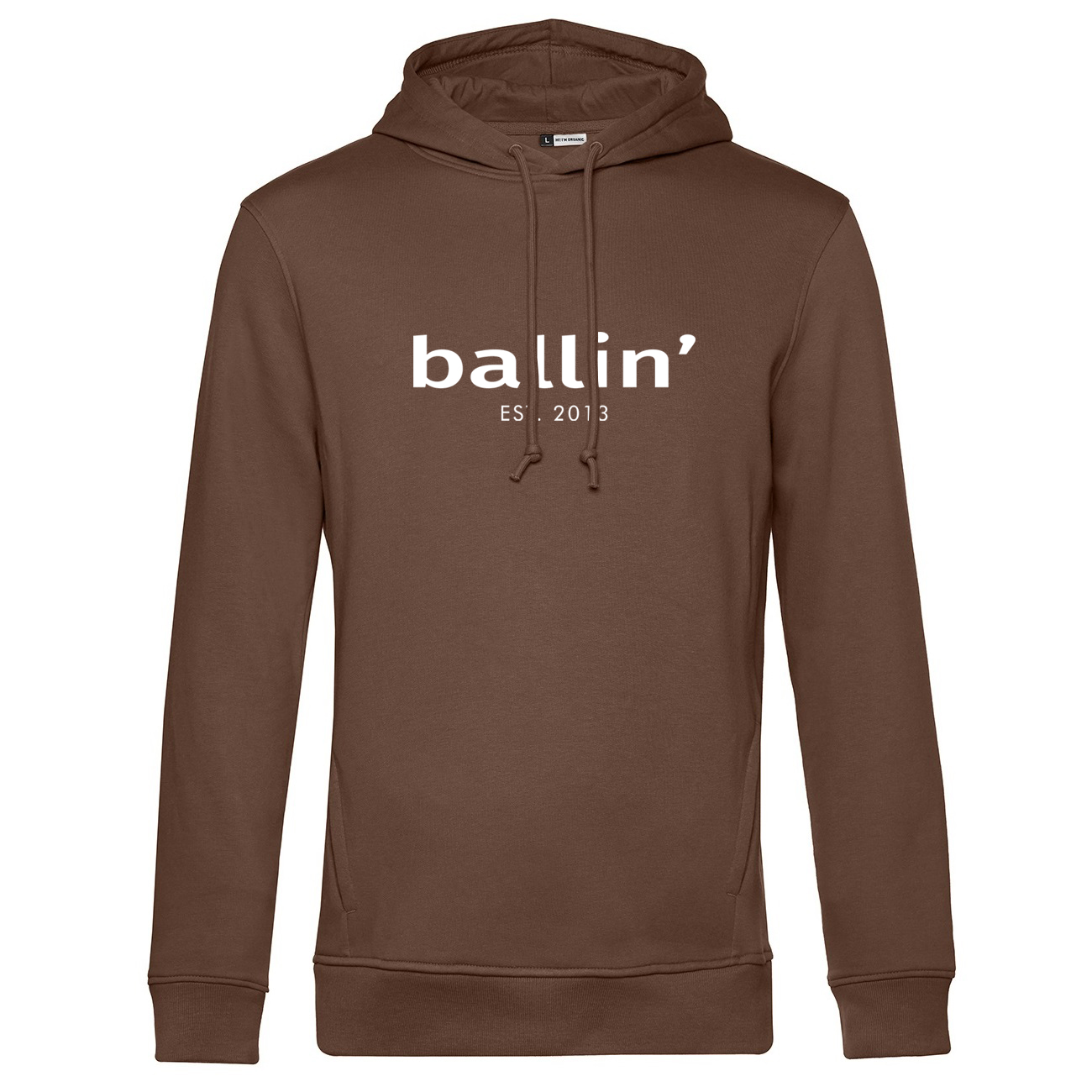 Basic Hoodie von Ballin Est. 2013 in der farbe Braun und in größe L. Image
