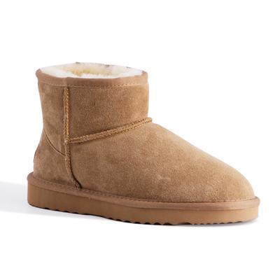 Aus Wooli "Bondi" Australien Kurze Schafsleder-Stiefelette, Tan