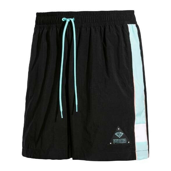 Puma X Diamond Supply Shorts Herren lässige schwarze Hosen 578237 01 Image