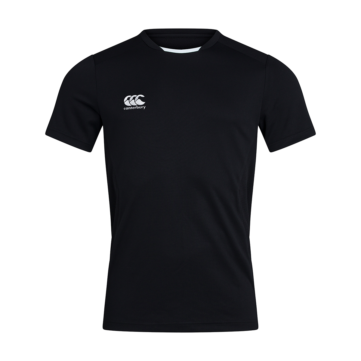 Canterbury Unisex Club Dry T-Shirt für Erwachsene (Schwarz) Image