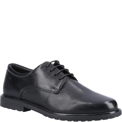 Hush Puppies Womens/Ladies Verity Plain Leder Oxfords (Schwarz) Image