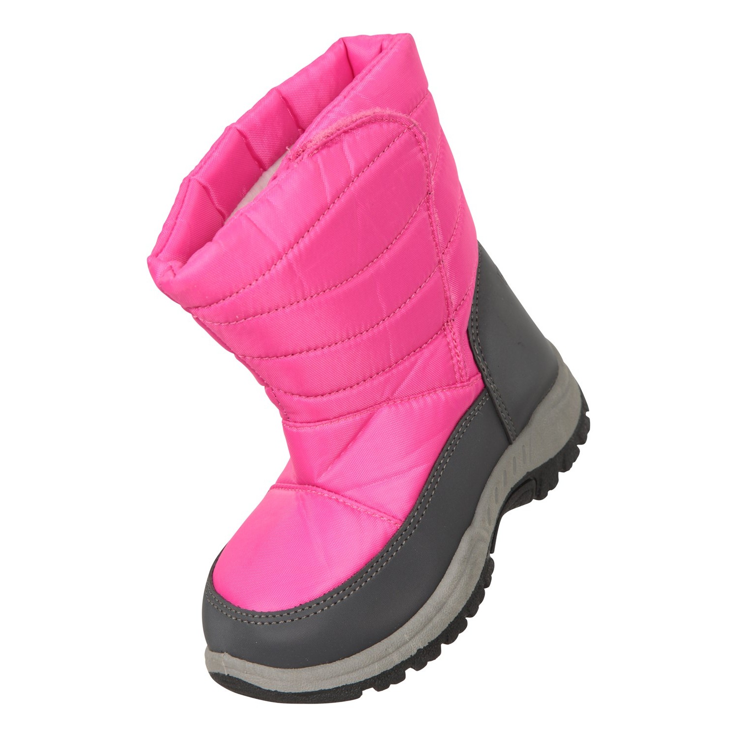 Mountain Warehouse Childrens/Kids Caribou Adaptive Schneestiefel (Hellrosa) Image