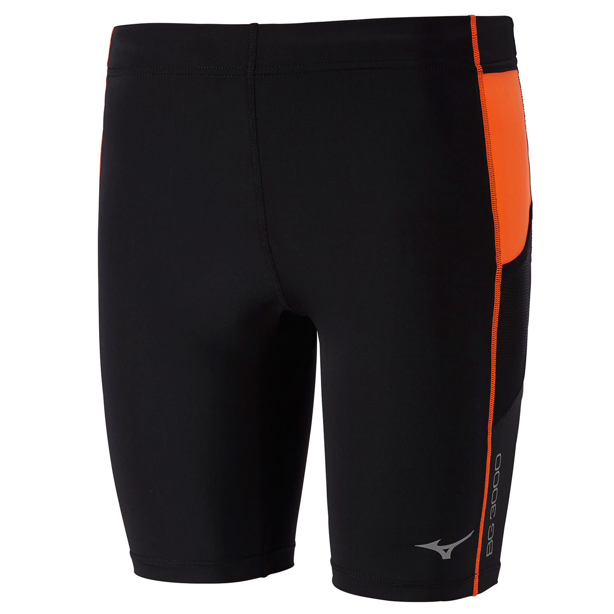 Mizuno Mid Herren schwarze Strumpfhosen Image