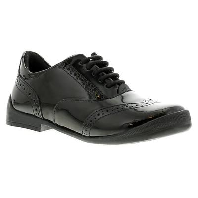Kicker Bridie Brogue Kinder schwarze Schuhe Image