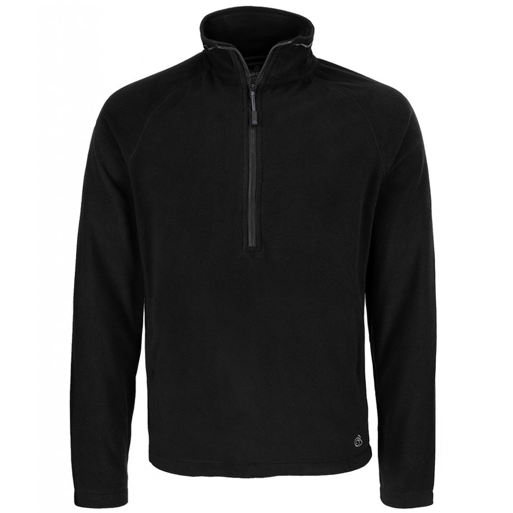 Craghoppers Mens Expert Corey 200 Half Zip Fleece (Schwarz) Image