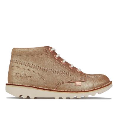 Boots Kick Hi Kickers Pour Fille en Brun Roux Image