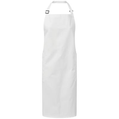 Premier Unisex Erwachsene Bio Fairtrade Certified Vollschürze (Weiß) Image
