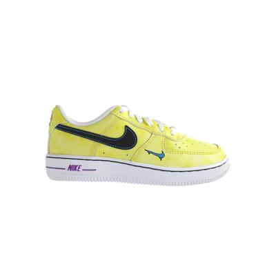 Nike Force LV8 3 gelbe Kinder Trainer Image