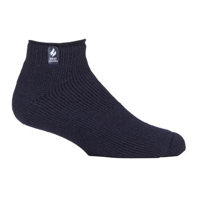 Heat Holders - Mens Thermal Trainer Socken | Low Cut Socken für den Winter - Navy Image