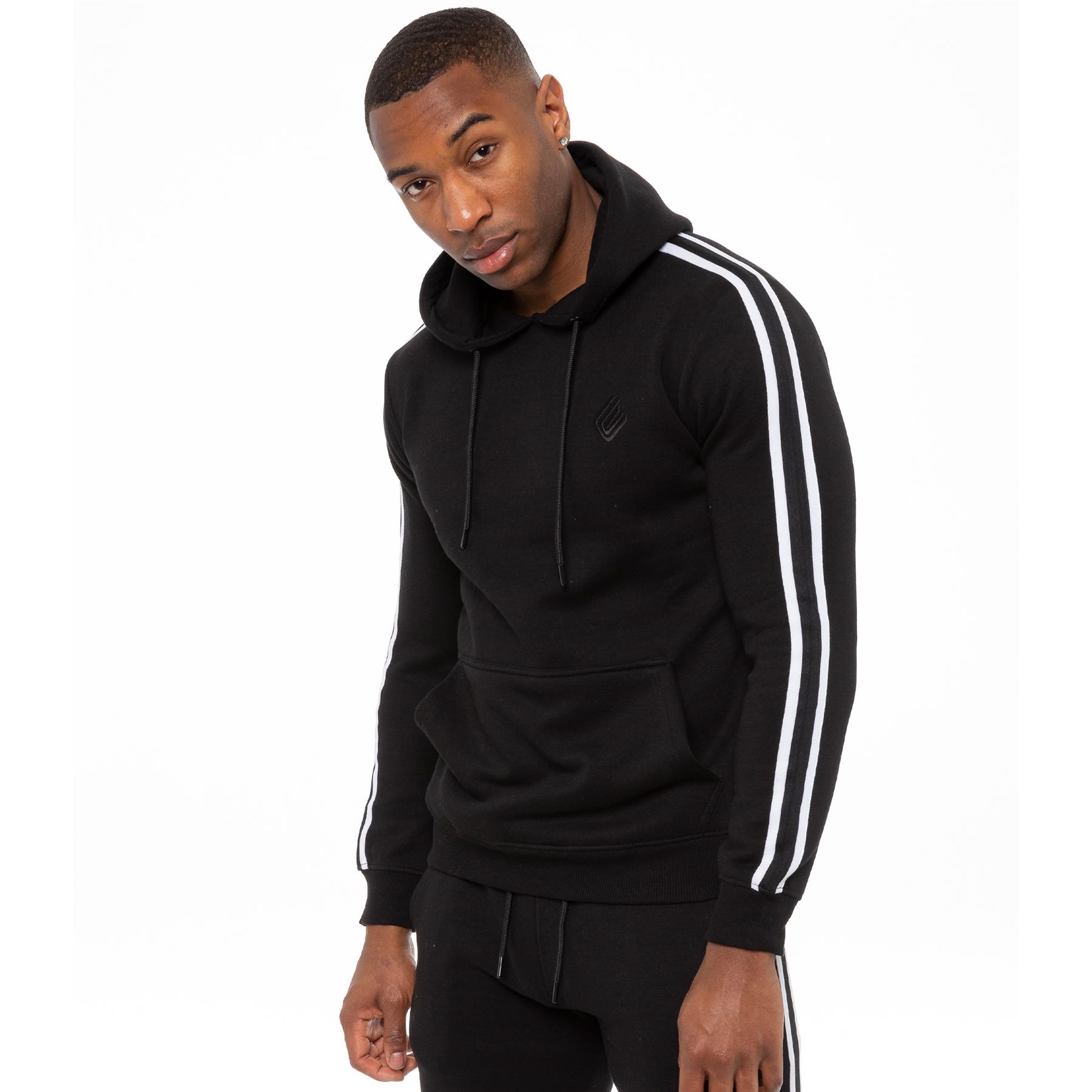 Gestreifter Herren Pullover Hoodie Image