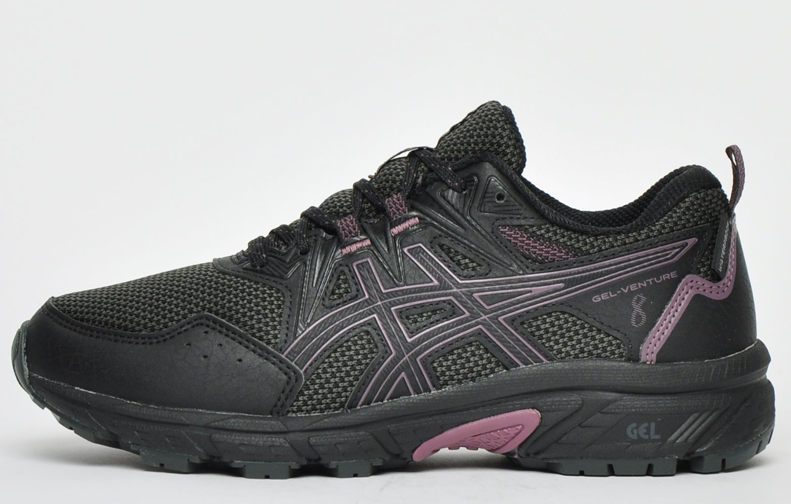 Asics Gel-Venture 8 Wasserdicht Womens Schwarz Turnschuhe