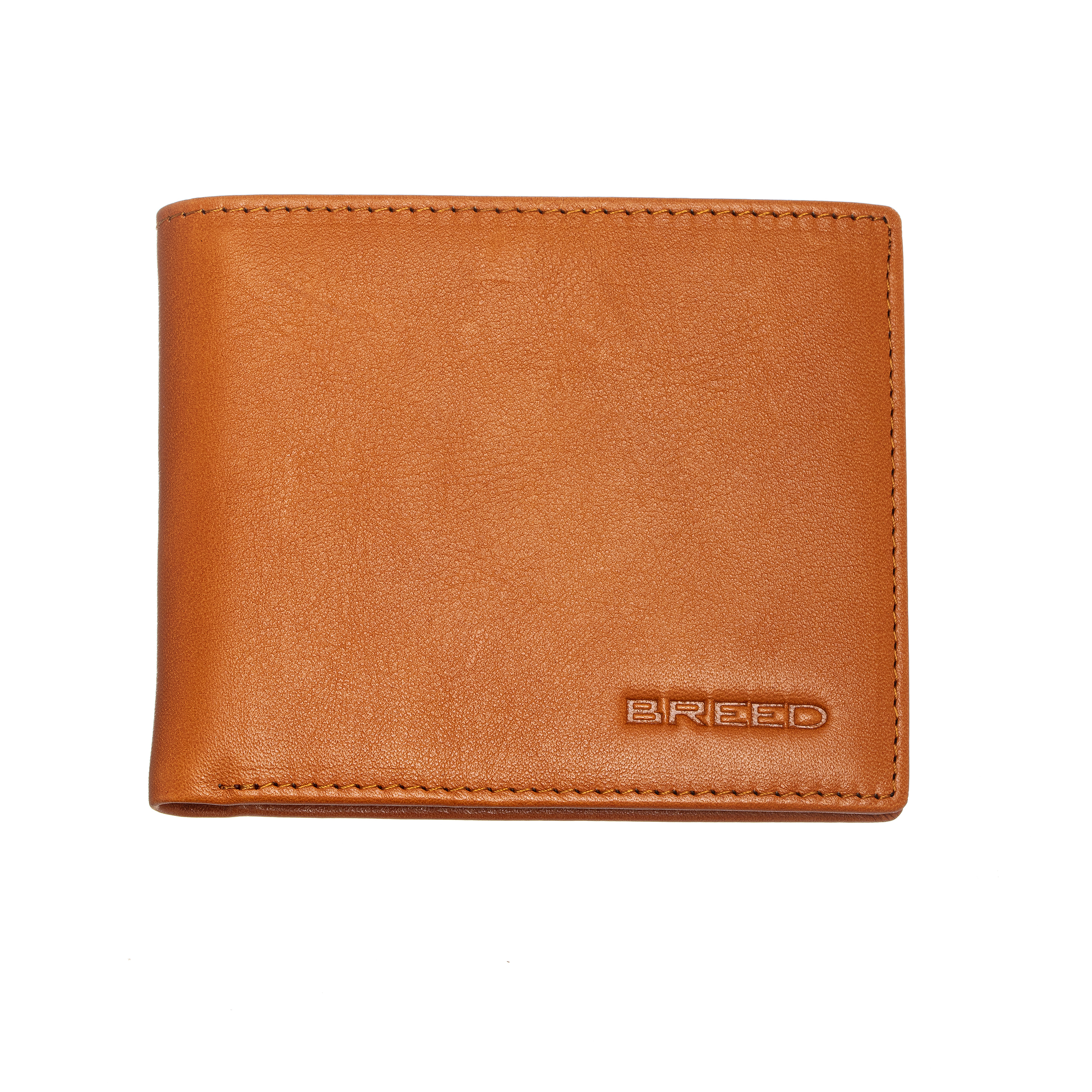 Breed Locke Echtes Leder Bi-Fold Wallet Image