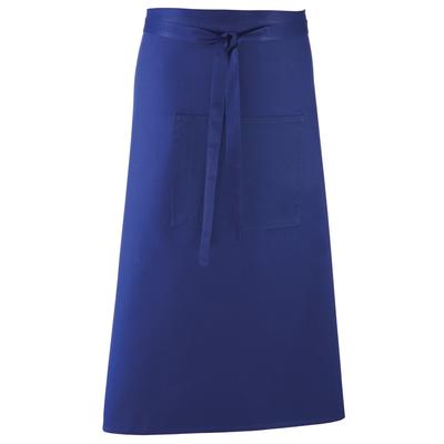 Premier Unisex-Farben Barschürze (lange kontinentale Form) (2er-Pack) (Royal) Image