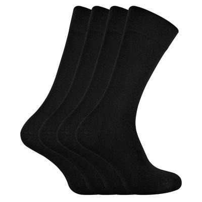 SOCK SNOB - 4 Paar Bamboo Super Soft Suit Socks für Männer & Frauen