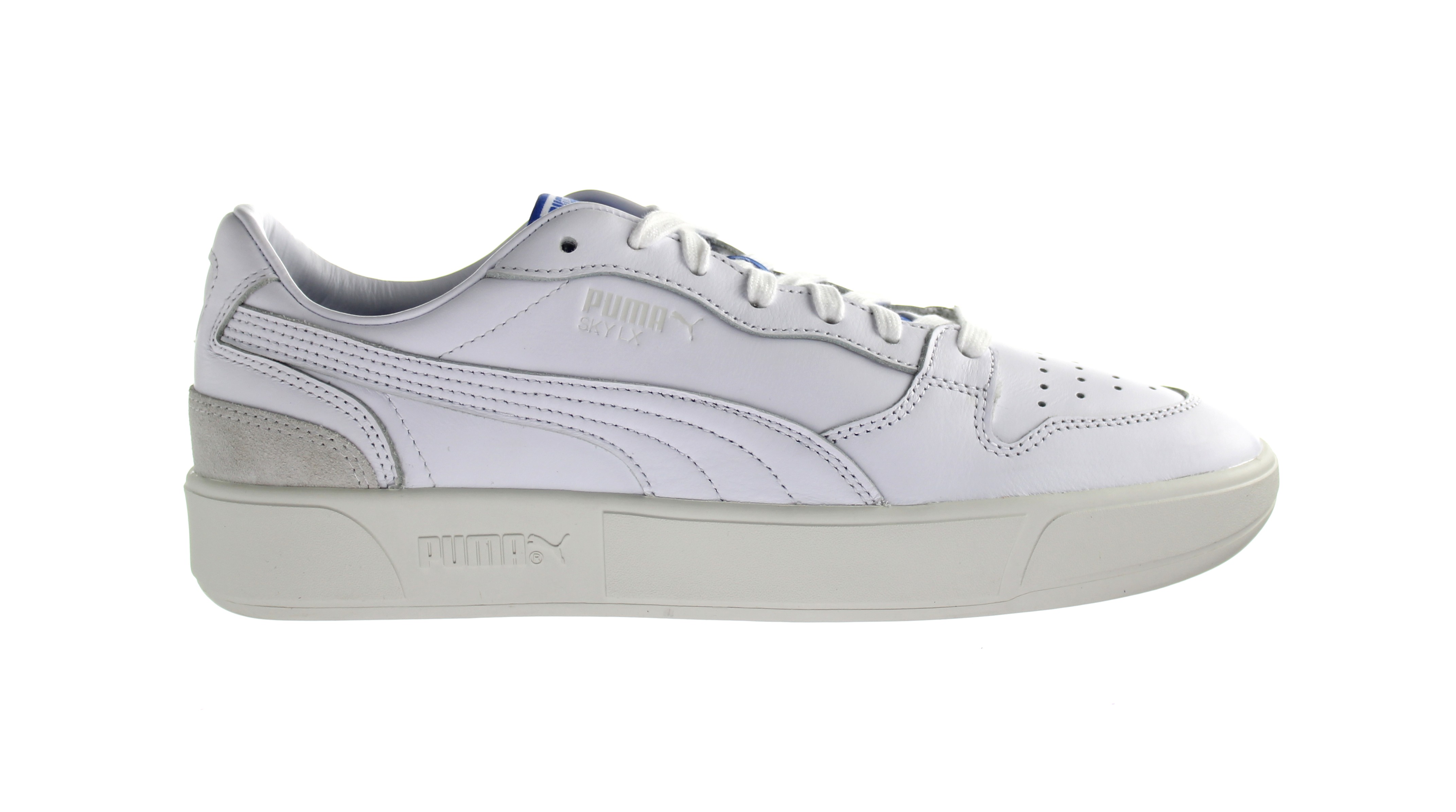 Puma Sky LX LOW R.Dassler Bein Col Schnürschnüre weiße Leder Männer Trainer 374878 01 Image