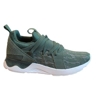 Asics Tiger Gel-Lyte gegen Sanze Mens Green Trainer Image
