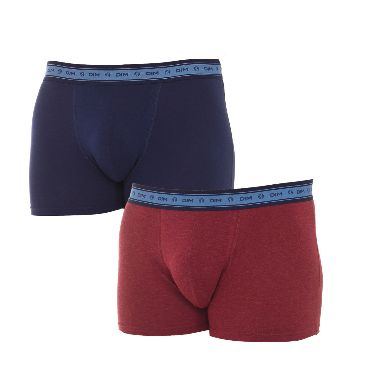 Pack-2 Boxershorts Grün Bio atmungsaktives Gewebe D0A6C Mann Image
