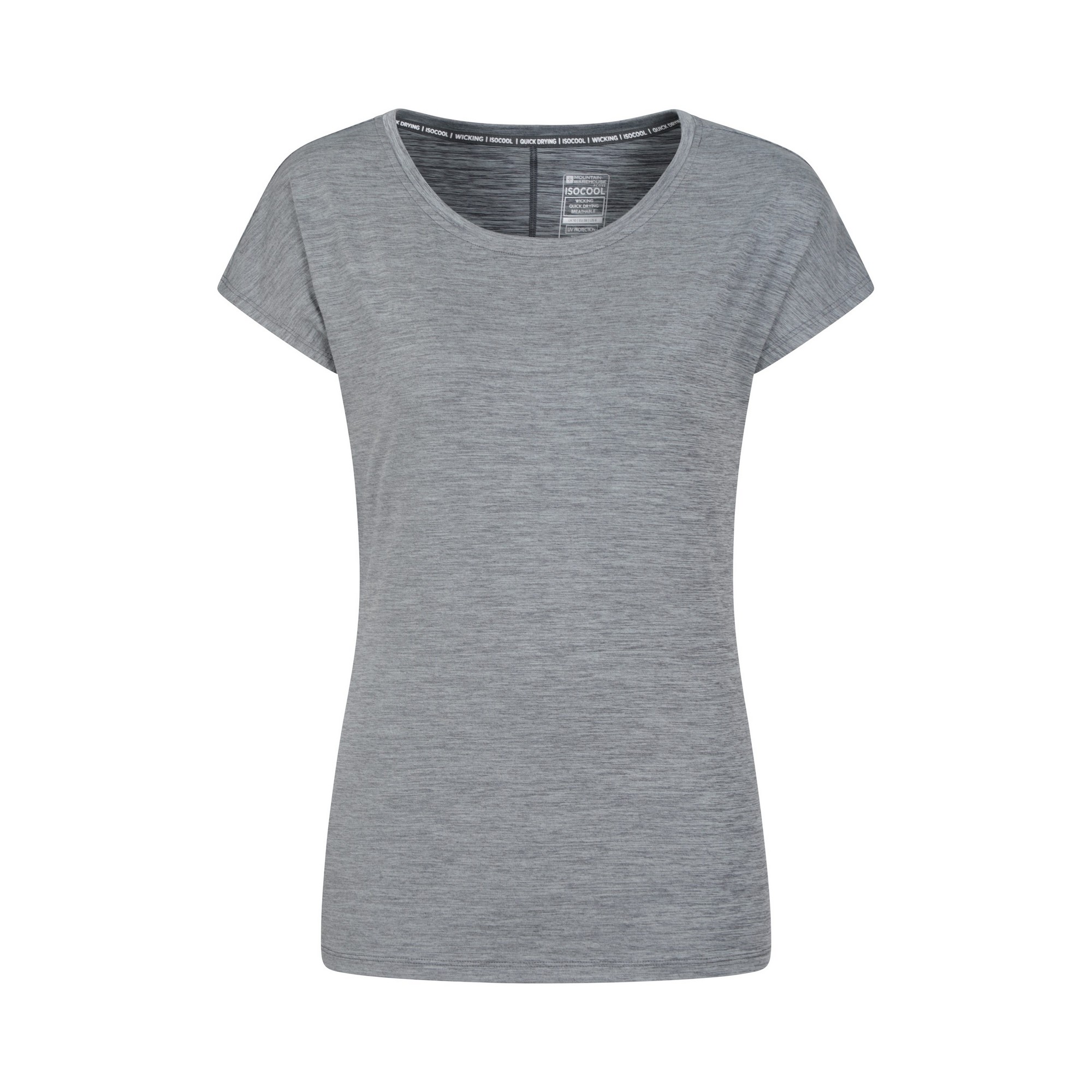 Mountain Warehouse Damen/Damen Panna II UV-Schutz Lose T-Shirt (Grau) Image