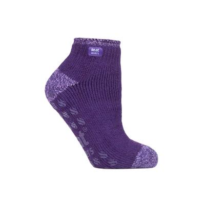 Damen 2,3 Tog thermische niedrig geschnittene Knöchel Pantoffelsocken in 4 Farben Image